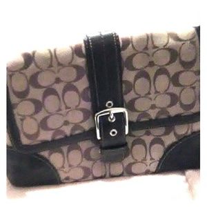 Classic logo Coach purse